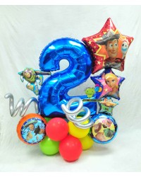 Happy 2nd Toy Story Birthday Number Design